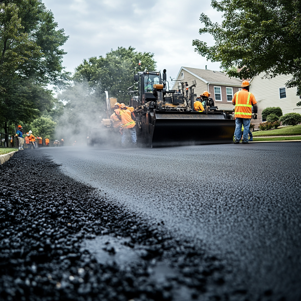 Professional asphalt repair and crack filling services in Mesa County neighborhoods